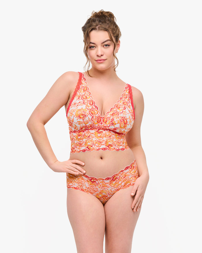 Orange Thong - Never  Say Never Ombre Comfie Thong