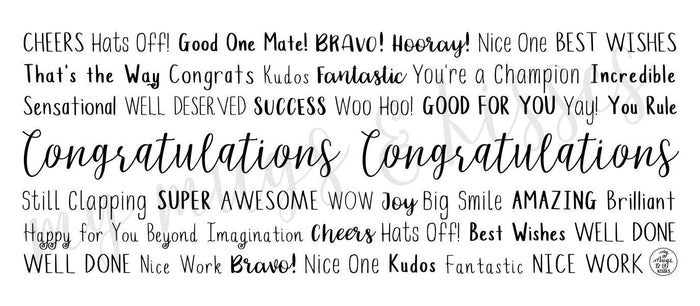 Congratulations Mug