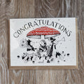 "Congratulations" Mushroom Greeting Card