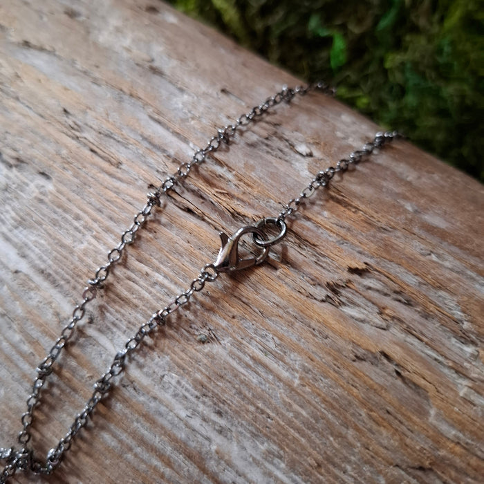 Copper and Opalite Eye Necklace