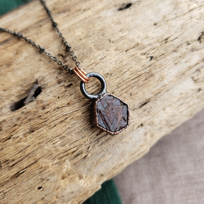 Copper Ruby Pendant