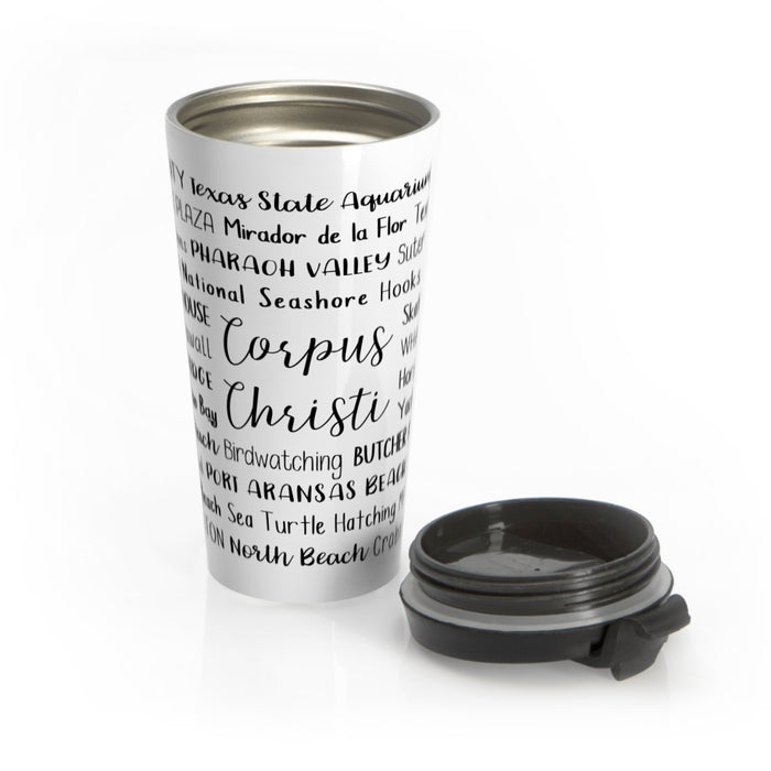 Corpus Christi, TX Travel Mug