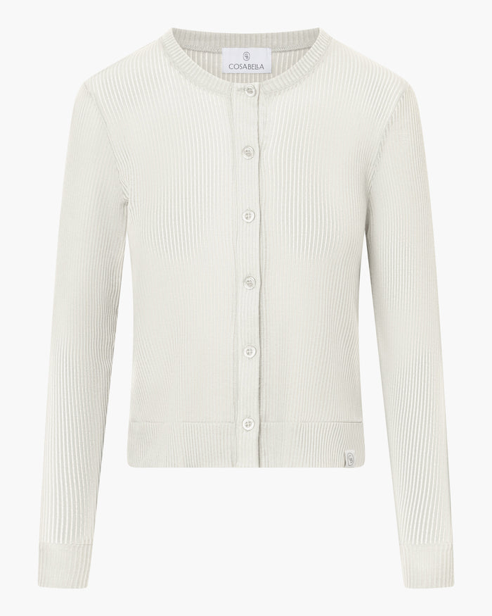 White Cardigan - Armonia Cotton Cardigan