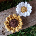 Crochet Flower Hairclip