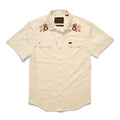 Crosscut Deluxe - Flower Power: Off White Dobby