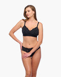 Black Bralette - Romanza Curvy Bralette