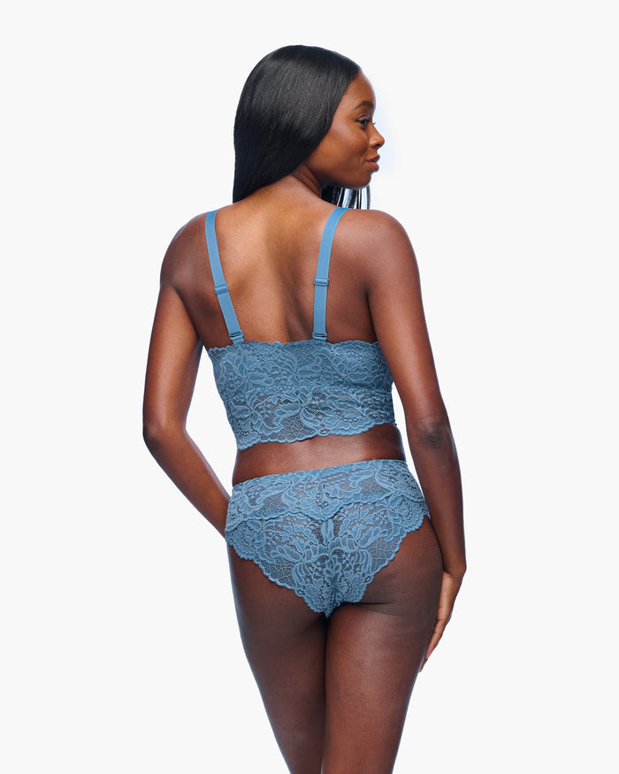 Blue Bralette - Jhansi Curvy Bralette