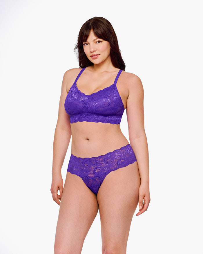Púrpura Bralette - Never Say Never Curvy Sweetie - Bralette