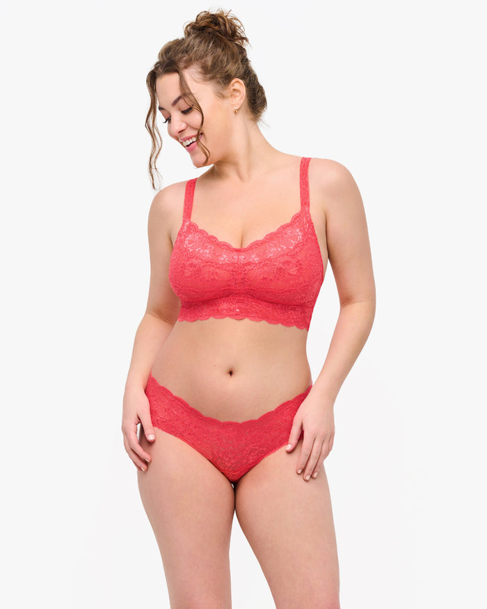 Pink Bralette - Never Say Never Curvy Sweetie Bralette