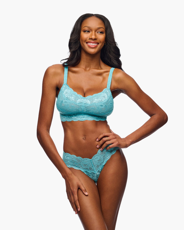 Blue Bralette - Never Say Never Curvy Sweetie Bralette