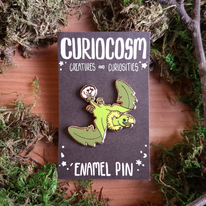 Dandelion Dimorphodon Enamel Pin