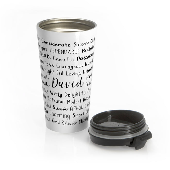 David Travel Mug