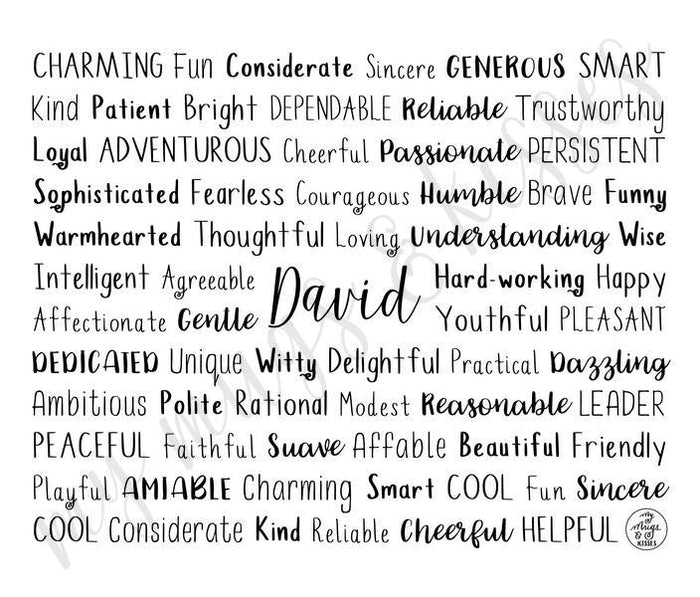 David Travel Mug