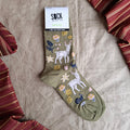 Deer Woodland Crew Socks