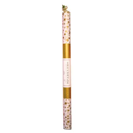 Deluxe Gold Stars Sparklers 6 CT