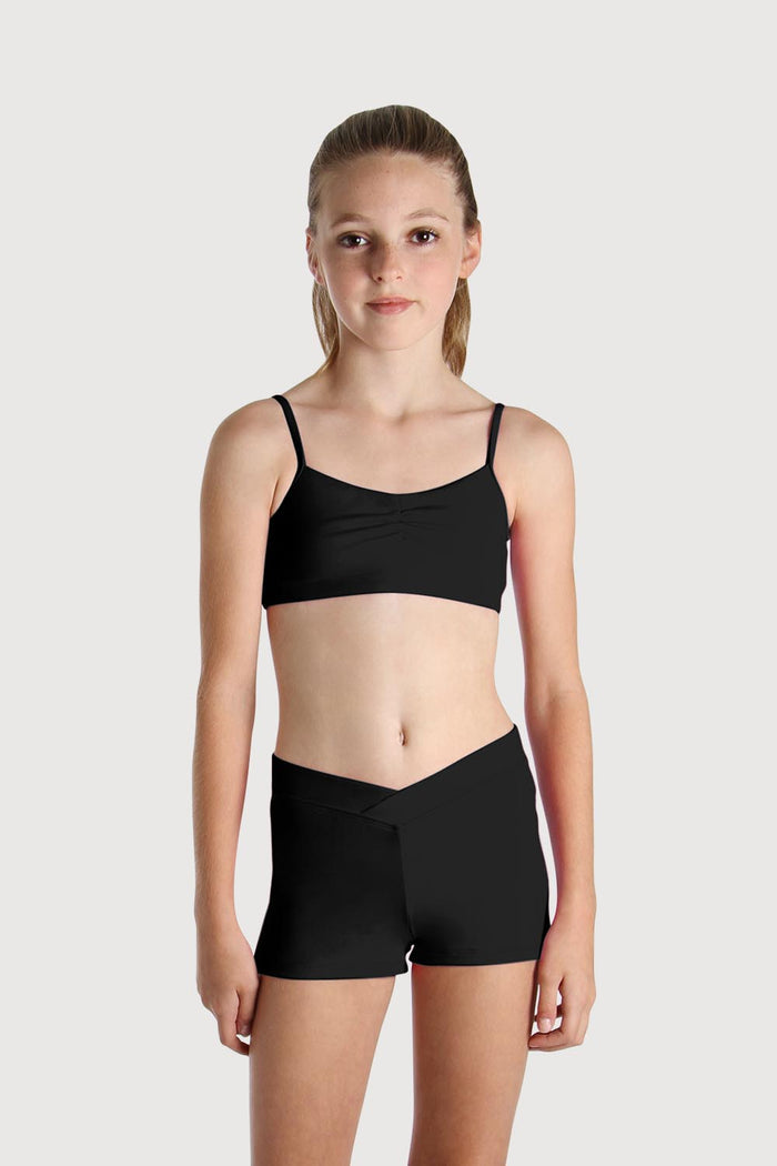 DF5801G - Bloch V Front Girls Short