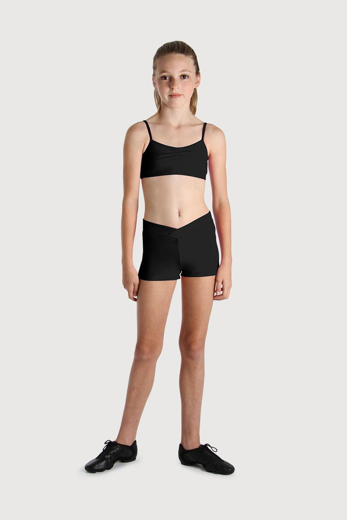 DF5801G - Bloch V Front Girls Short