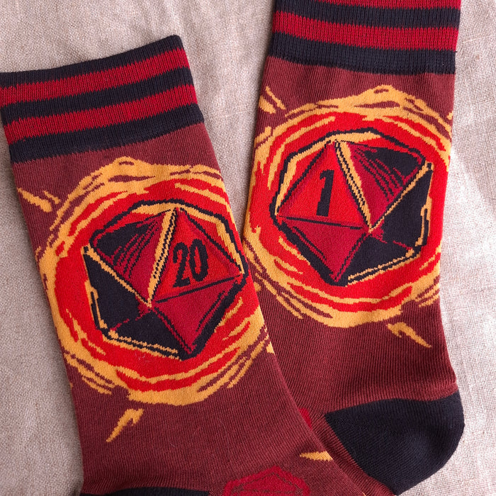 Dice of Destiny Crew Socks