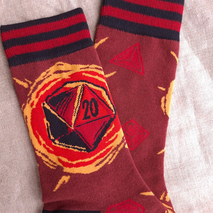 Dice of Destiny Crew Socks