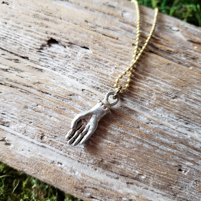 Doll Hand Necklace