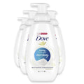 Dove Beauty Moisture Instant Foaming Body Wash Deep Moisture Pump 13.5 oz - 4 Pack