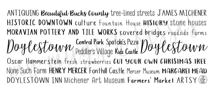 Doylestown, PA Mug