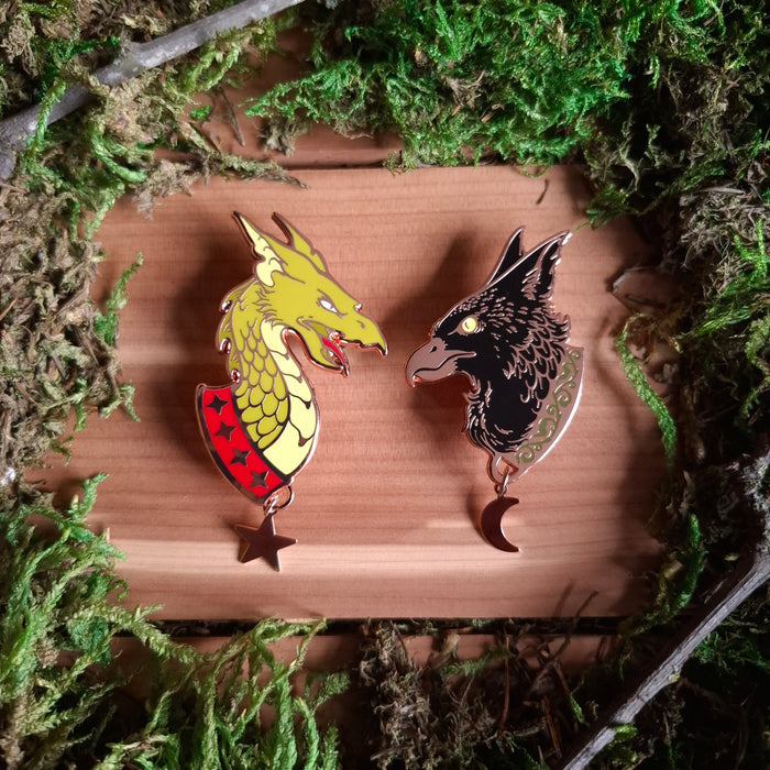 Drache Enamel Pin