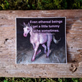 "Ethereal Tummy Ache" Vinyl Sticker