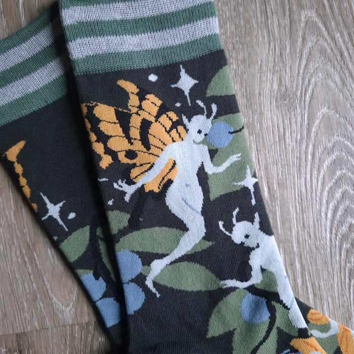 Fanciful Fairies Crew Socks