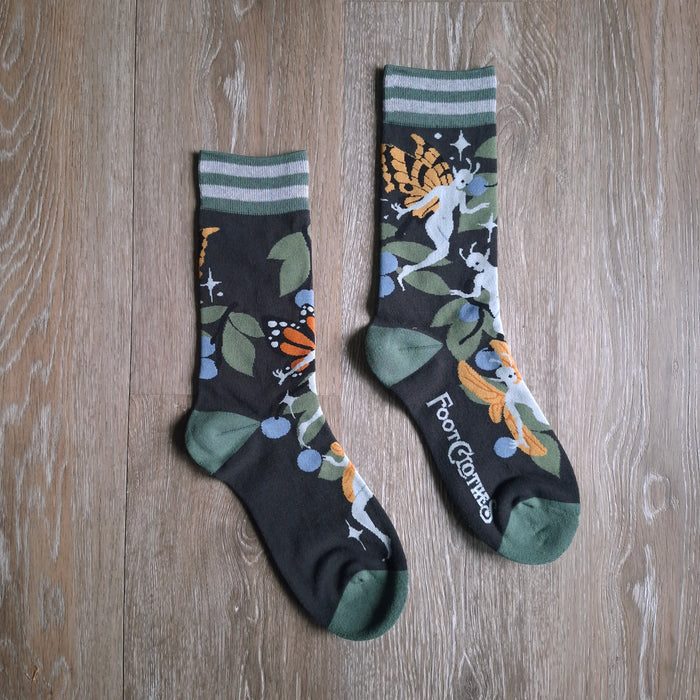 Fanciful Fairies Crew Socks