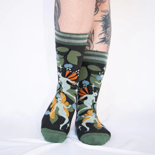 Fanciful Fairies Crew Socks