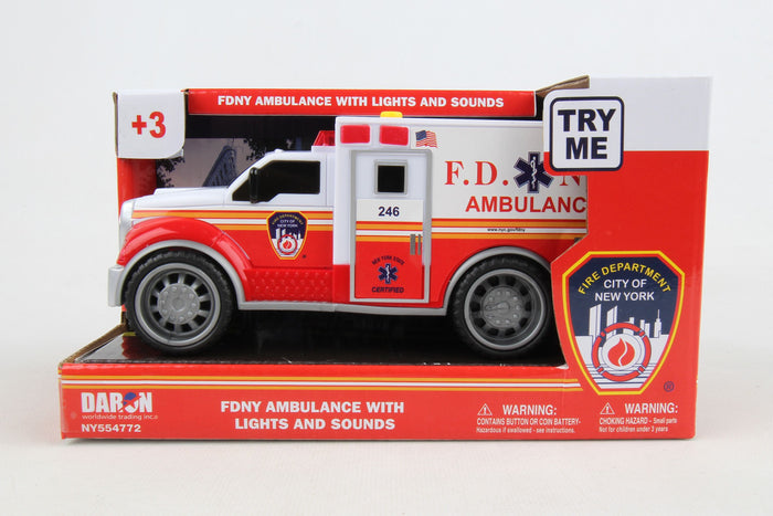 FDNY Ambulance With Lights and Sounds