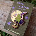 Frog Wizard Enamel Pin