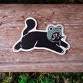 Frogato Frog Cat Sticker