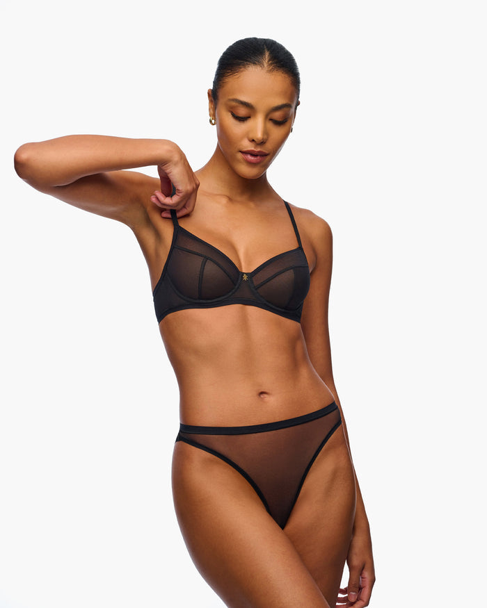Black Bra - Soire Iconic Full Cup Bra
