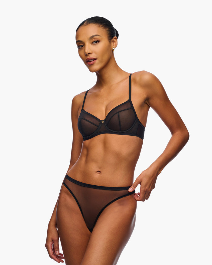 Black Bra - Soire Iconic Full Cup Bra