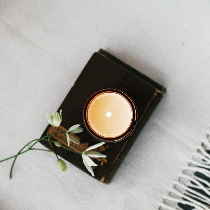 "Fynn" Birch, Oakmoss, and Fir 8oz. Soy Candle