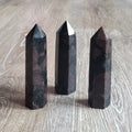 Garnet and Biotite Obelisks