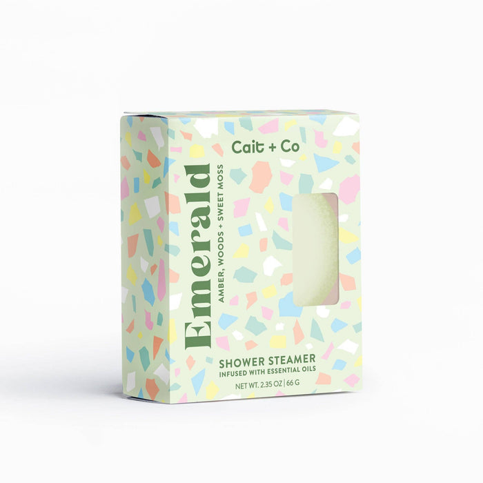 Cait + Co Emerald Shower Steamer