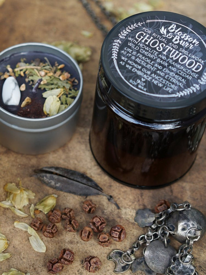 "Ghostwood" Soy Spell Candle