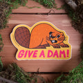 "Give a Dam!" Vinyl Sticker