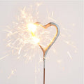 Gold Heart Sparkler