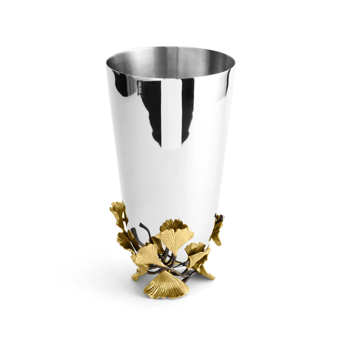 Michael Aram Golden Ginkgo Vase