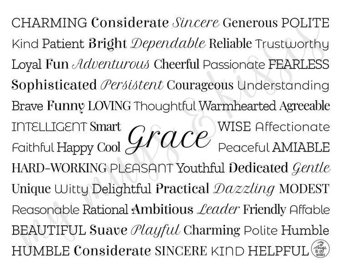 Grace Digital Download
