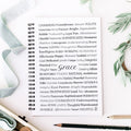 Grace Spiral Notebook