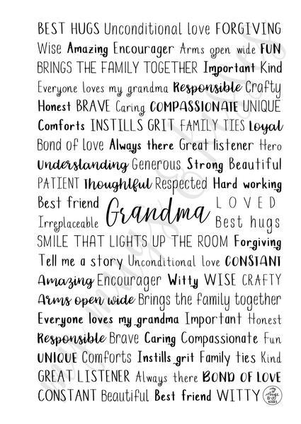 Grandma Spiral Notebook