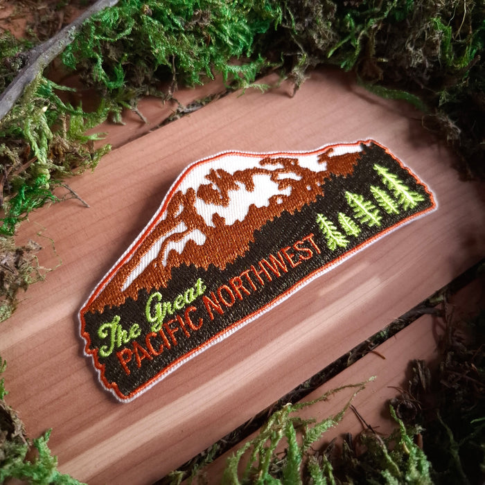 "Great Pacific Northwest" Iron-on Patch