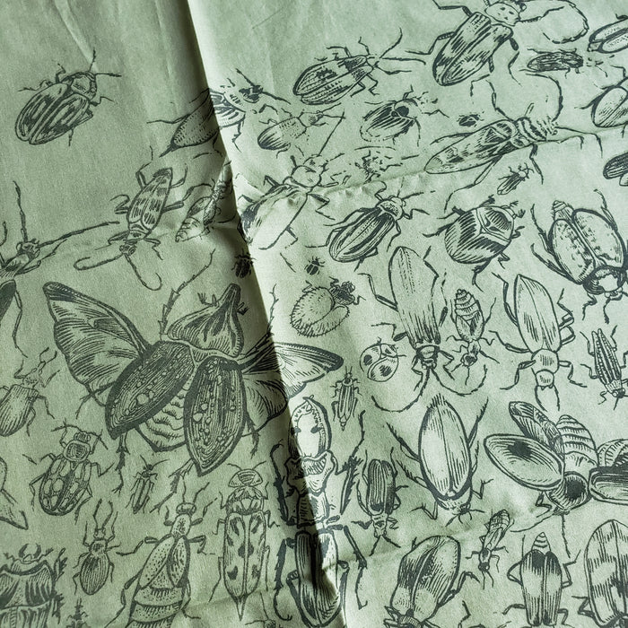 Green Beetle Print Bandana