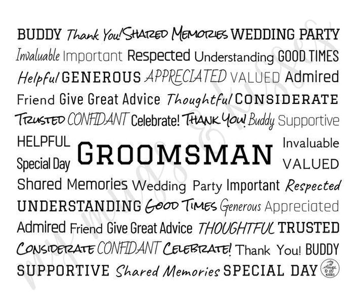 Groomsman Travel Mug