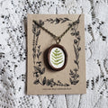 Handmade Framed Fern Pendant